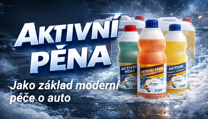 Aktivní pěna na auto: Co to je a proč je základem správného mytí