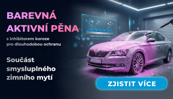 Mytí auta v zimě: proč záleží také na tom čím myjeme