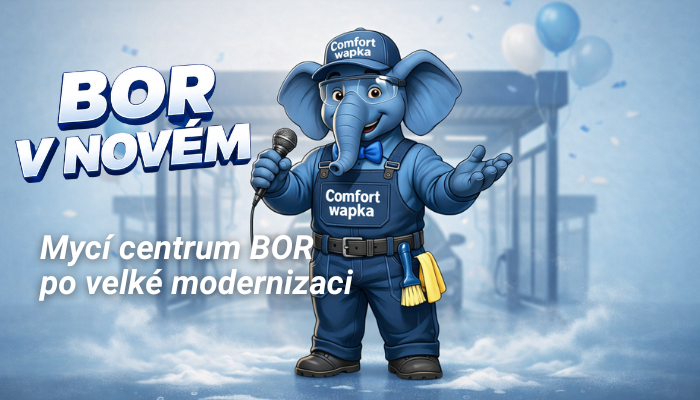Bor v novém: mycí centrum Comfort Wapka po kompletním upgradu