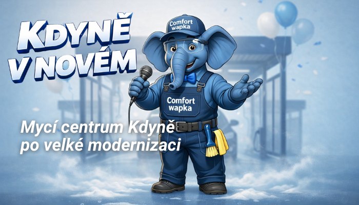 Kdyně v novém: mycí centrum Comfort Wapka po kompletním upgradu.