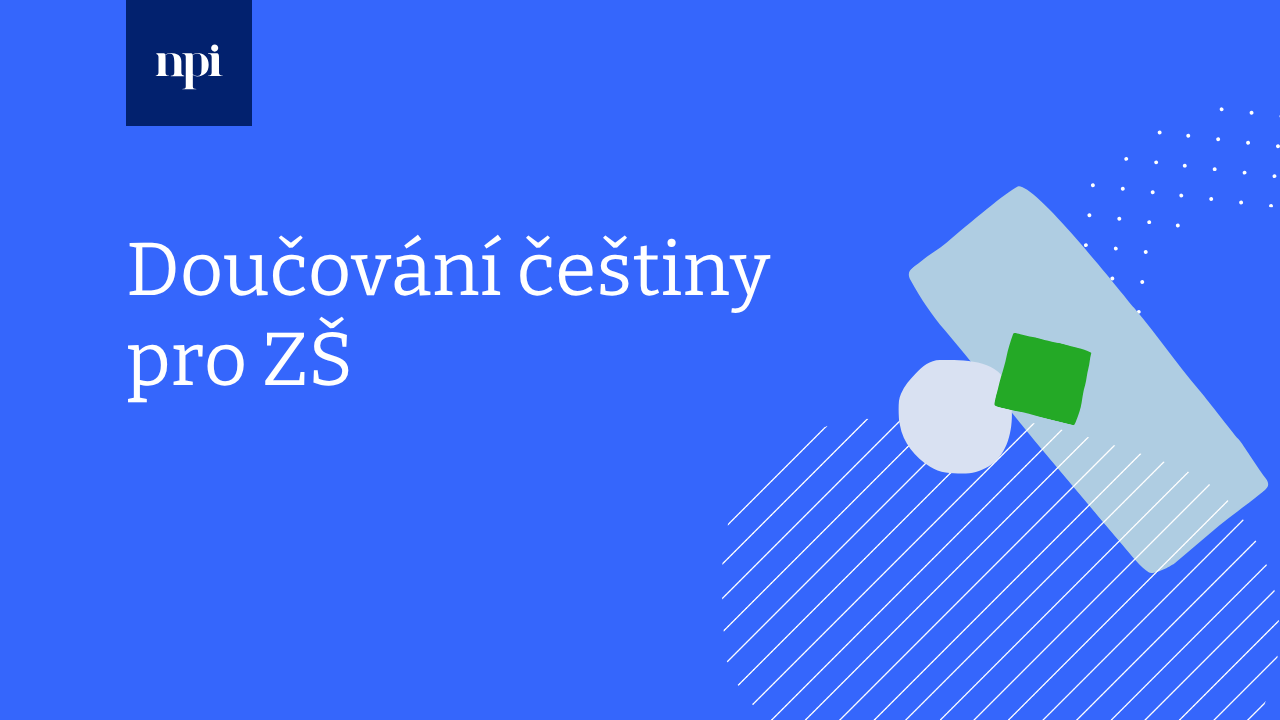 Doučování češtiny pro ZŠ