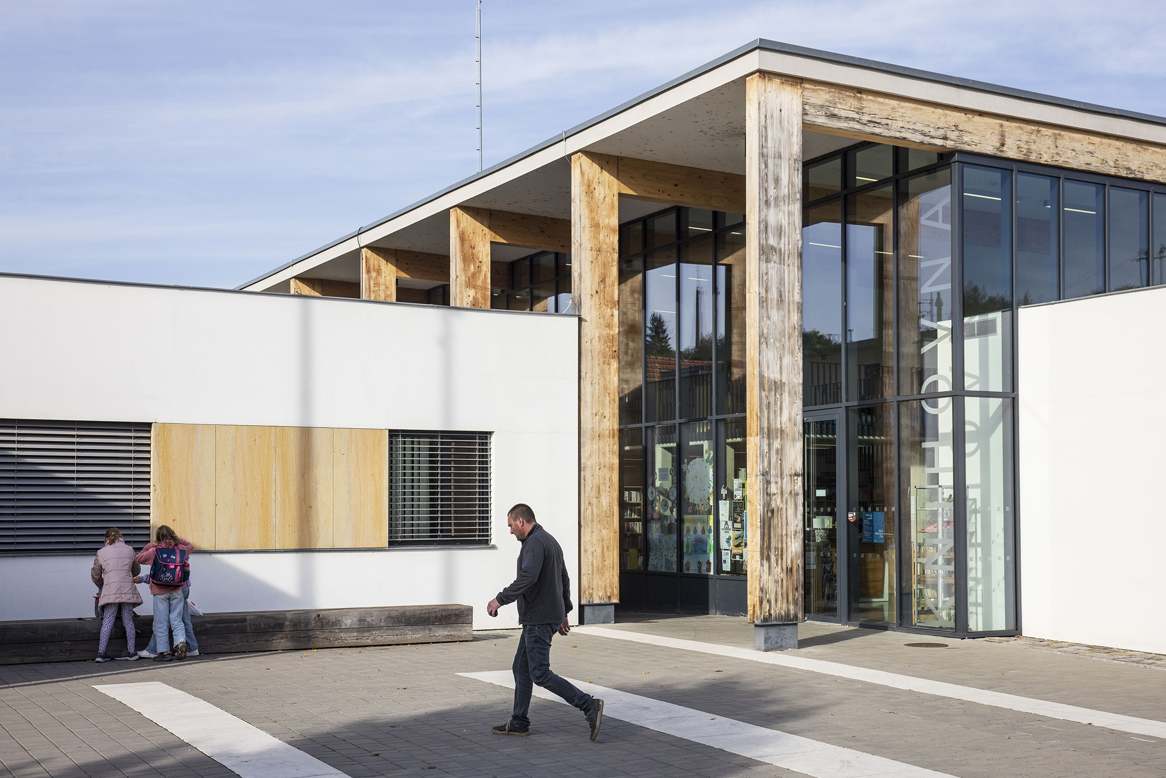 Nové ve starém. (Oceněná knihovna v Bílovicích)