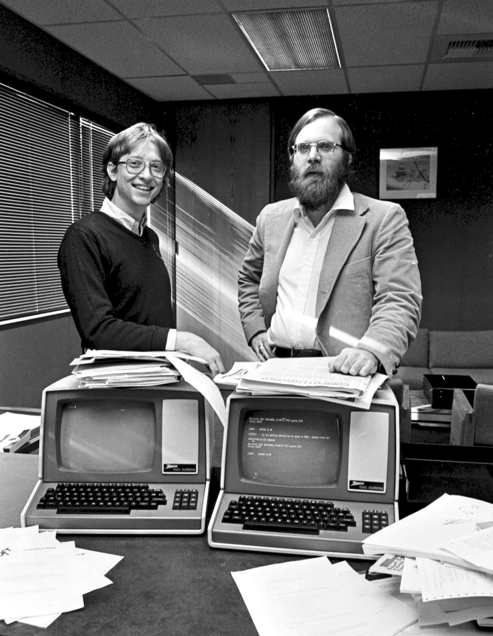 Bill Gates a Paul Allen, 1982