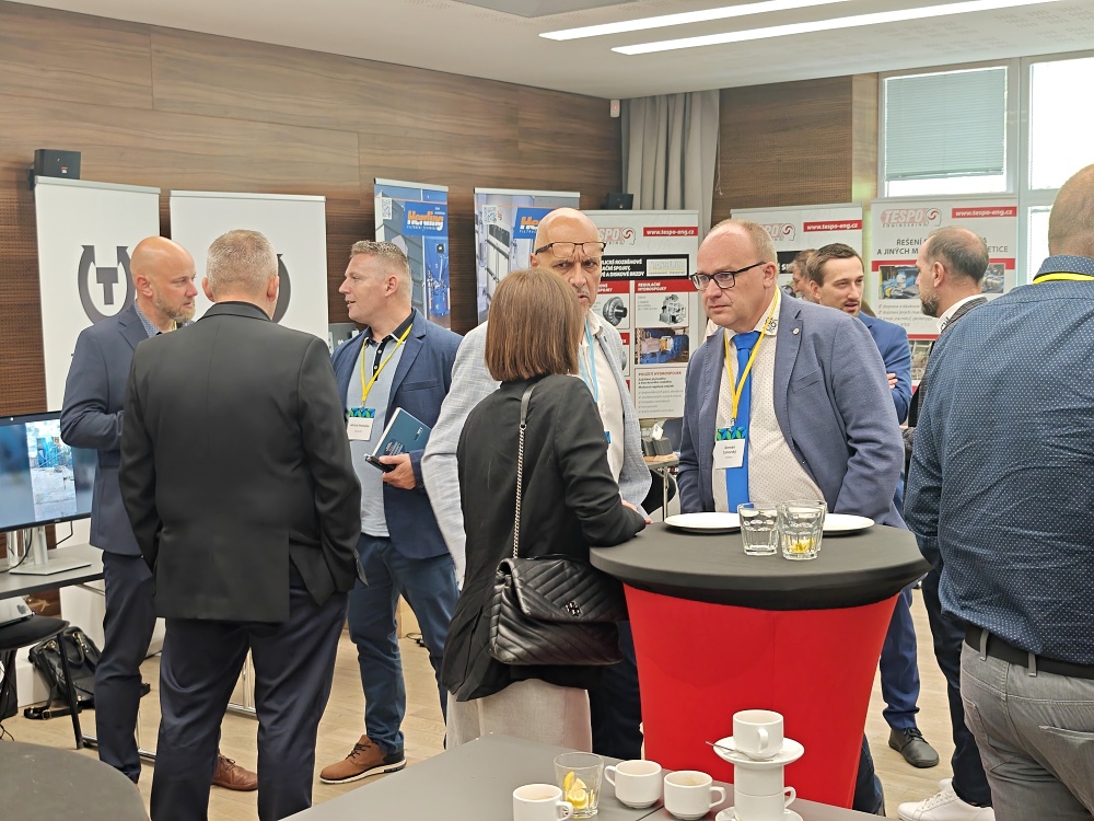 Součástí konference je i technologické předvádění výrobků a služeb
