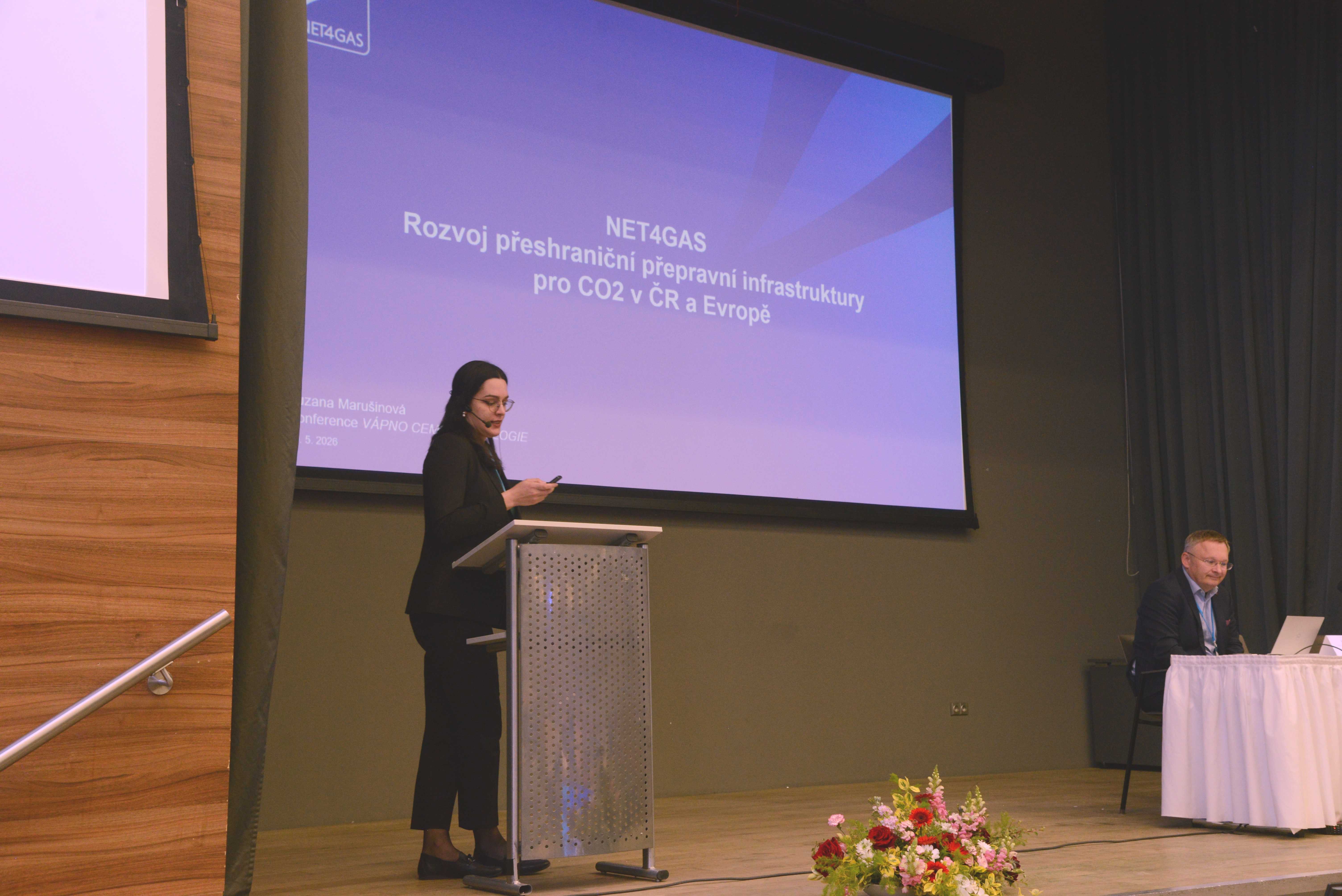 Ing. Marušinová z NET4GAS nastiňuje principy budoucí transportní sítě GHG