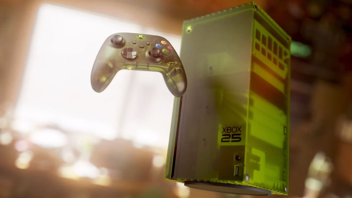 Xbox slaví 25 let. Microsoft představil limitovanou Series X v průsvitné zelené