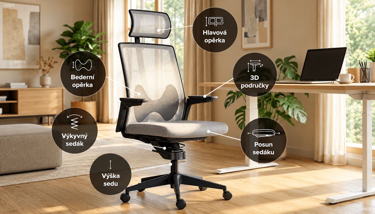 Zdravotní vs. ergonomická židle aneb V čem je skutečný rozdíl?