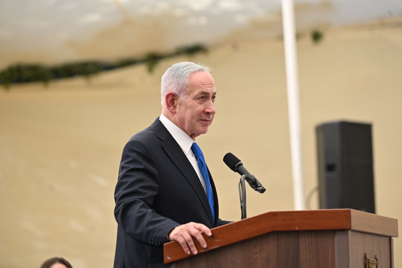 Izrael není na odchodu z Pásma Gazy, řekl Netanjahu na palestinském území