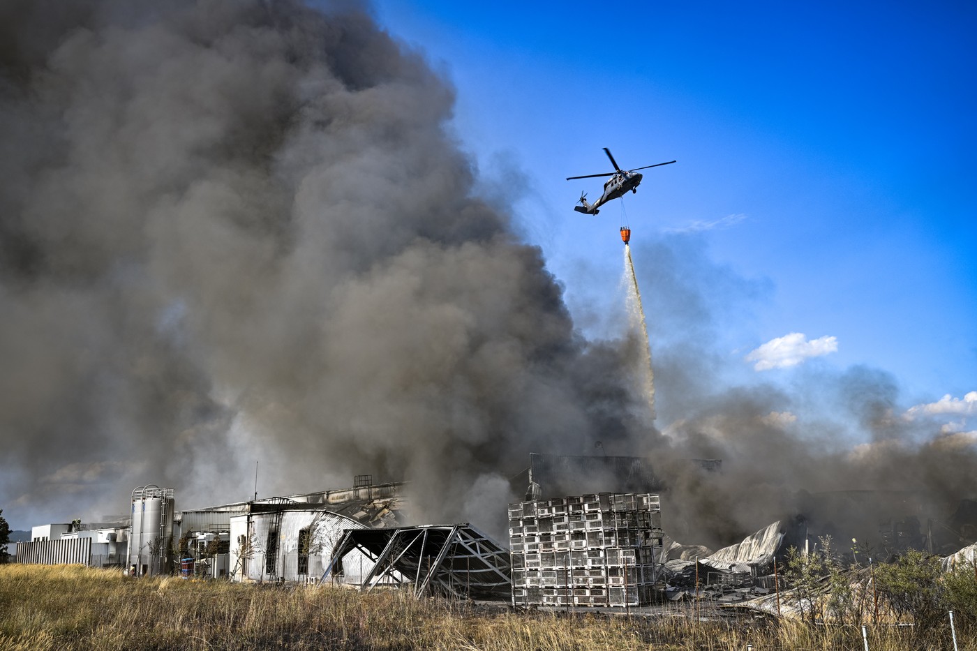 Výběr rozsáhlých požárů v průmyslových objektech za posledních pět let