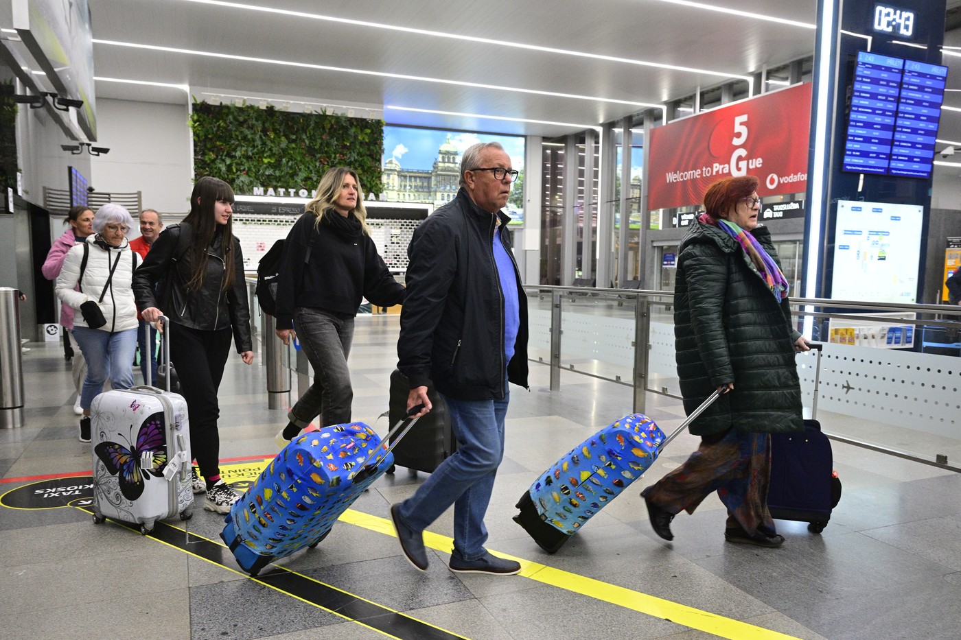 Do Prahy přiletělo první letadlo s turisty od začátku útoků na Írán