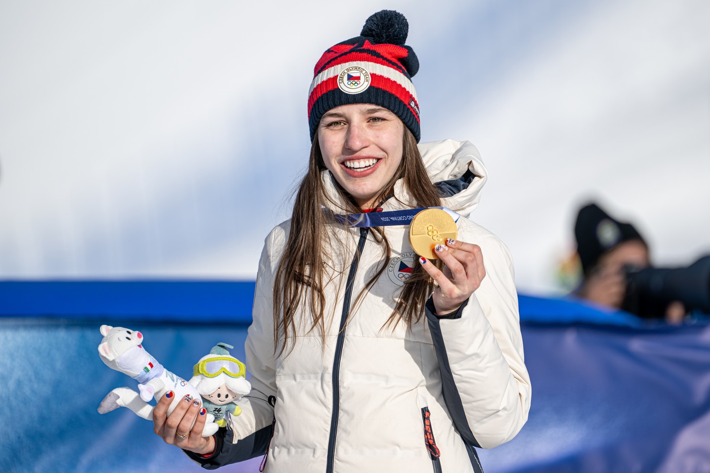 Odvážná jízda, zlatá tečka. Maděrová slaví olympijský triumf