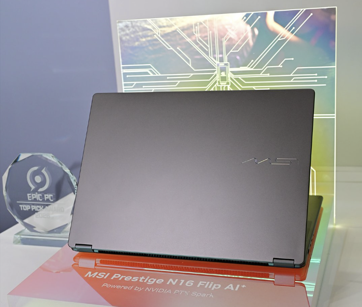 MSI uvádí herní handheld Claw 8 a výkonné notebooky s podporou AI