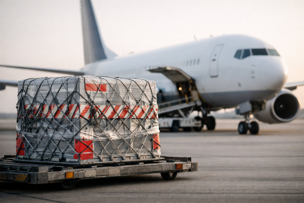 Letecká doprava jako klíčová cesta pro přepravu nebezpečného zboží