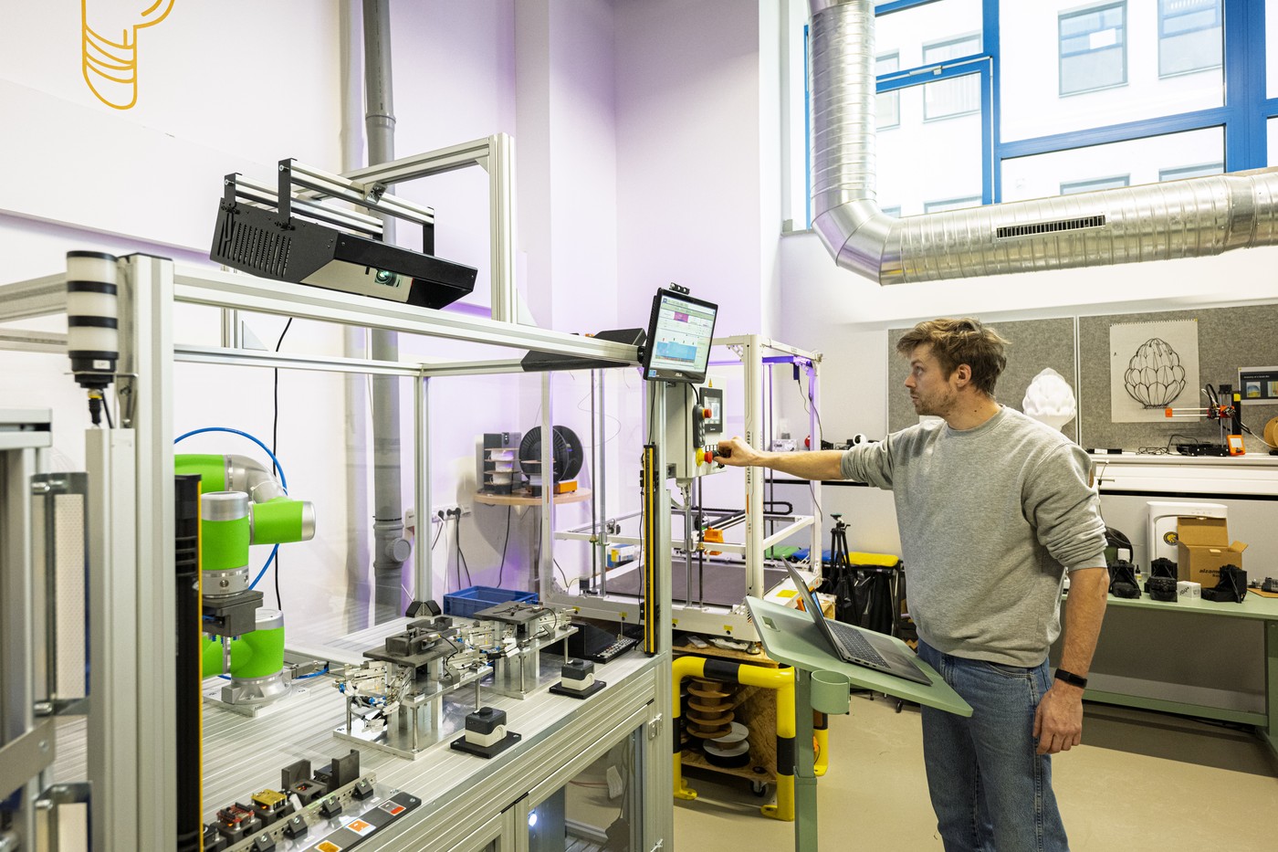 Laboratoř podnikatelského inkubátoru v Liberci umožňuje otestovat technologie