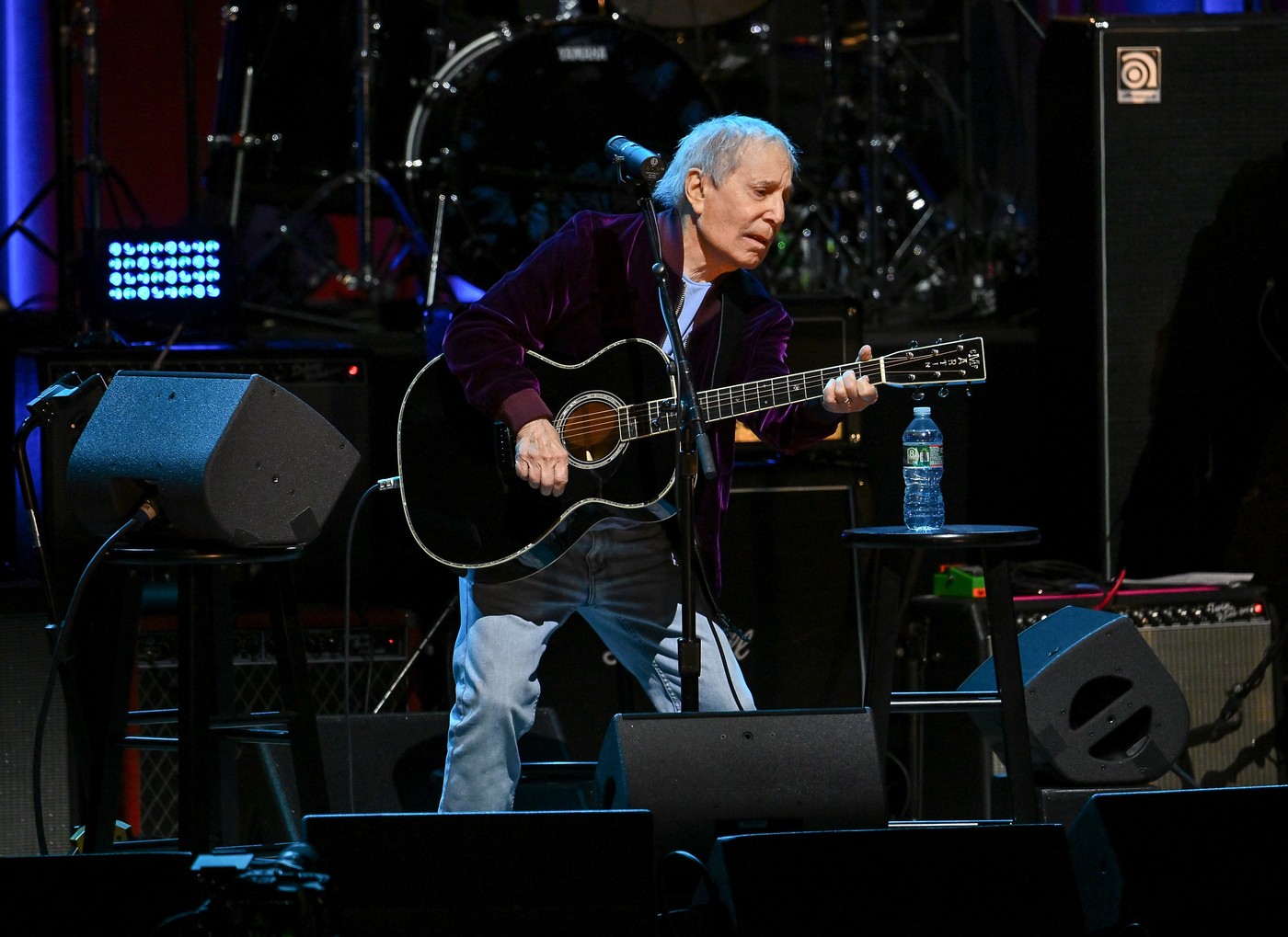 V Kongresovém centru Praha dnes bude první ze tří koncertů Paula Simona