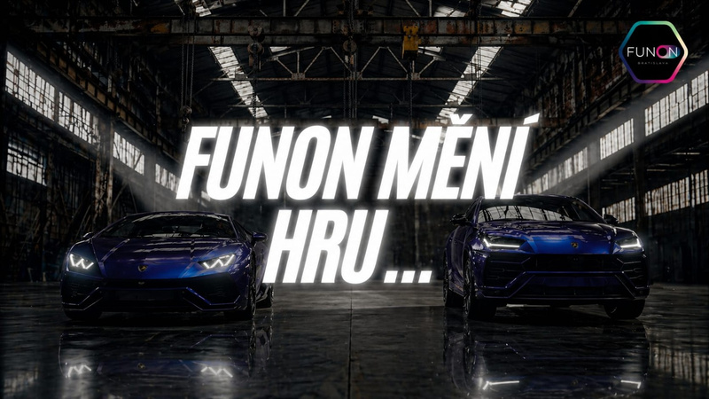 V Bratislavě vzniká FunOn Park. Projekt odstartoval soutěží o dvě Lamborghini