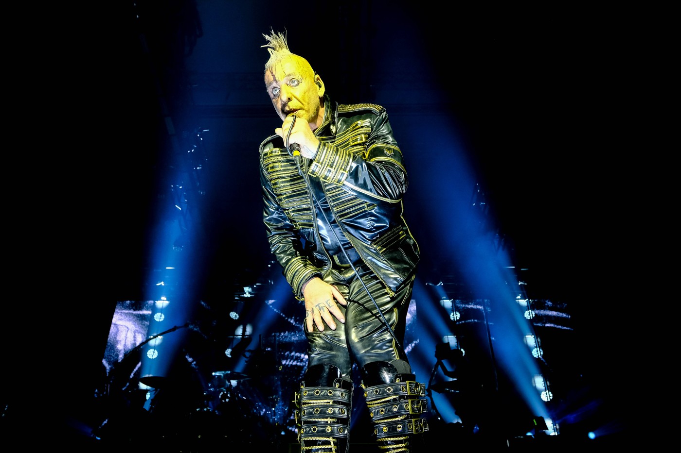 Till Lindemann ze skupiny Rammstein dnes v Praze představí svoji show Meine Welt