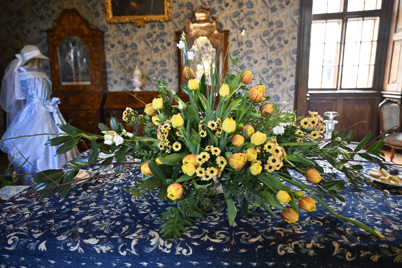 Tulipánová nádhera v Buchlovicích: 2500 květů proměnilo zámek v zahradu