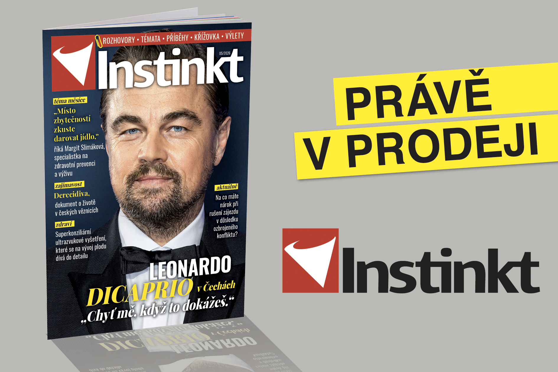 Nové vydání časopisu Instinkt č. 5/2026: Nejnovější rozhovory, příběhy a témata čekají na vás