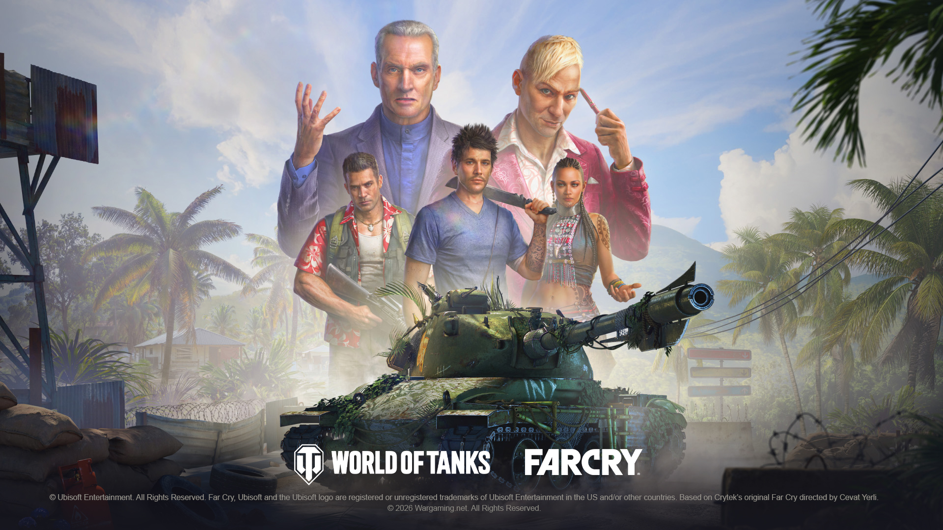 World of Tanks se spojuje s Far Cry a přináší totální šílenství do tankových bitev