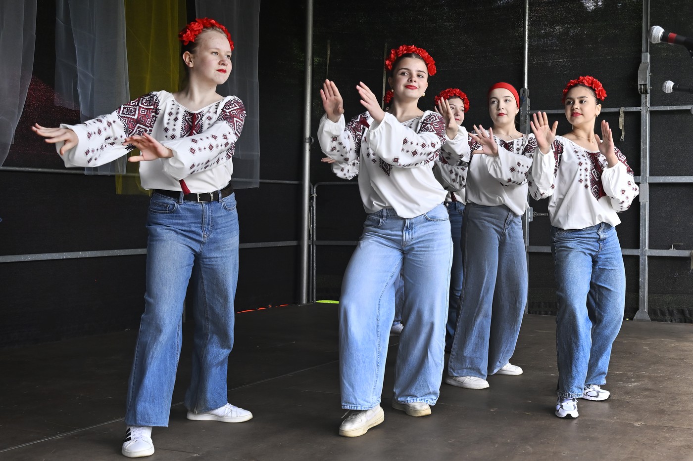 Ukrajinci tančili a zpívali s Čechy na festivalu Slovanské prameny v Plzni