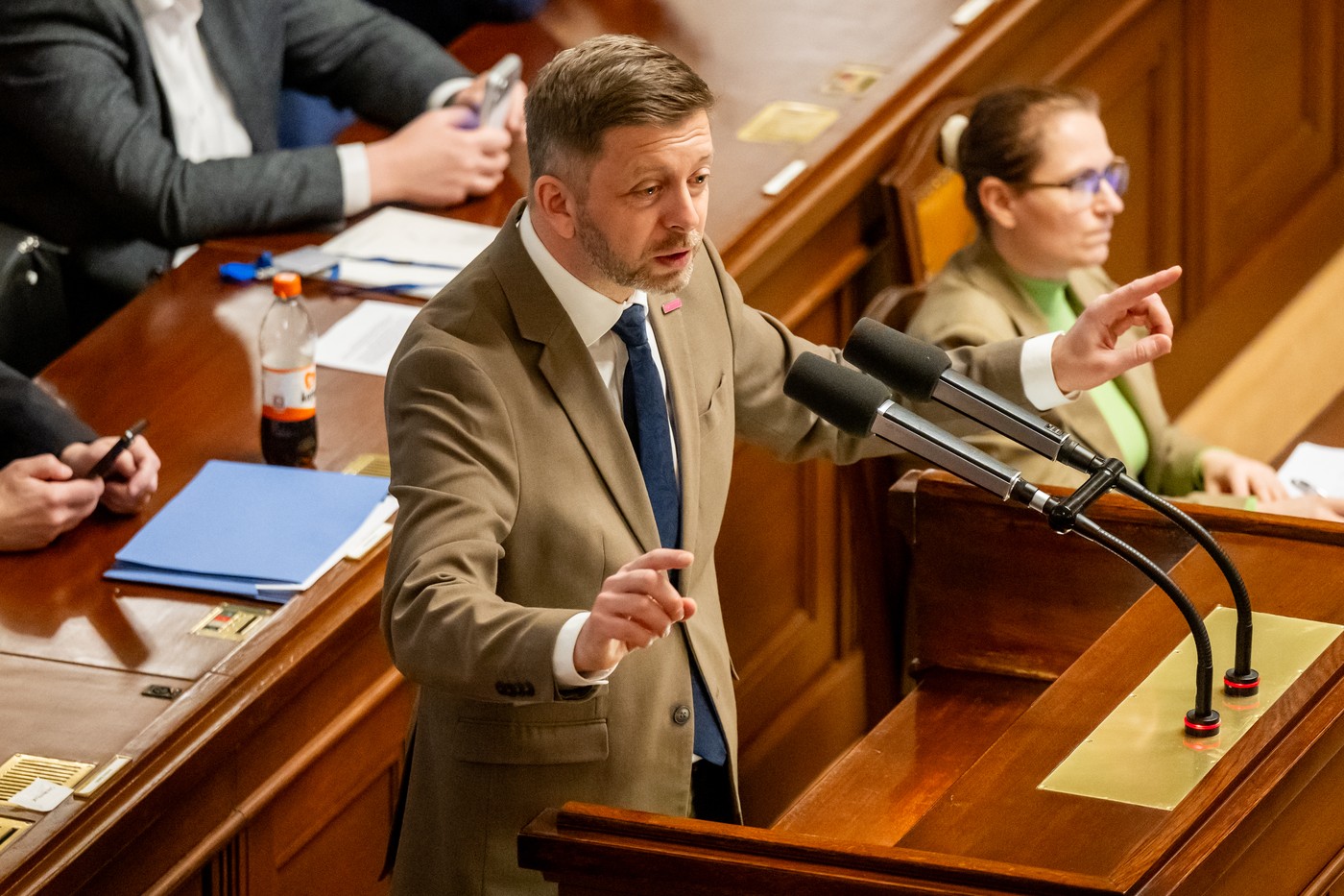 Poslanci dnes napotřetí nezvolili předsedu STAN Rakušana místopředsedou Sněmovny