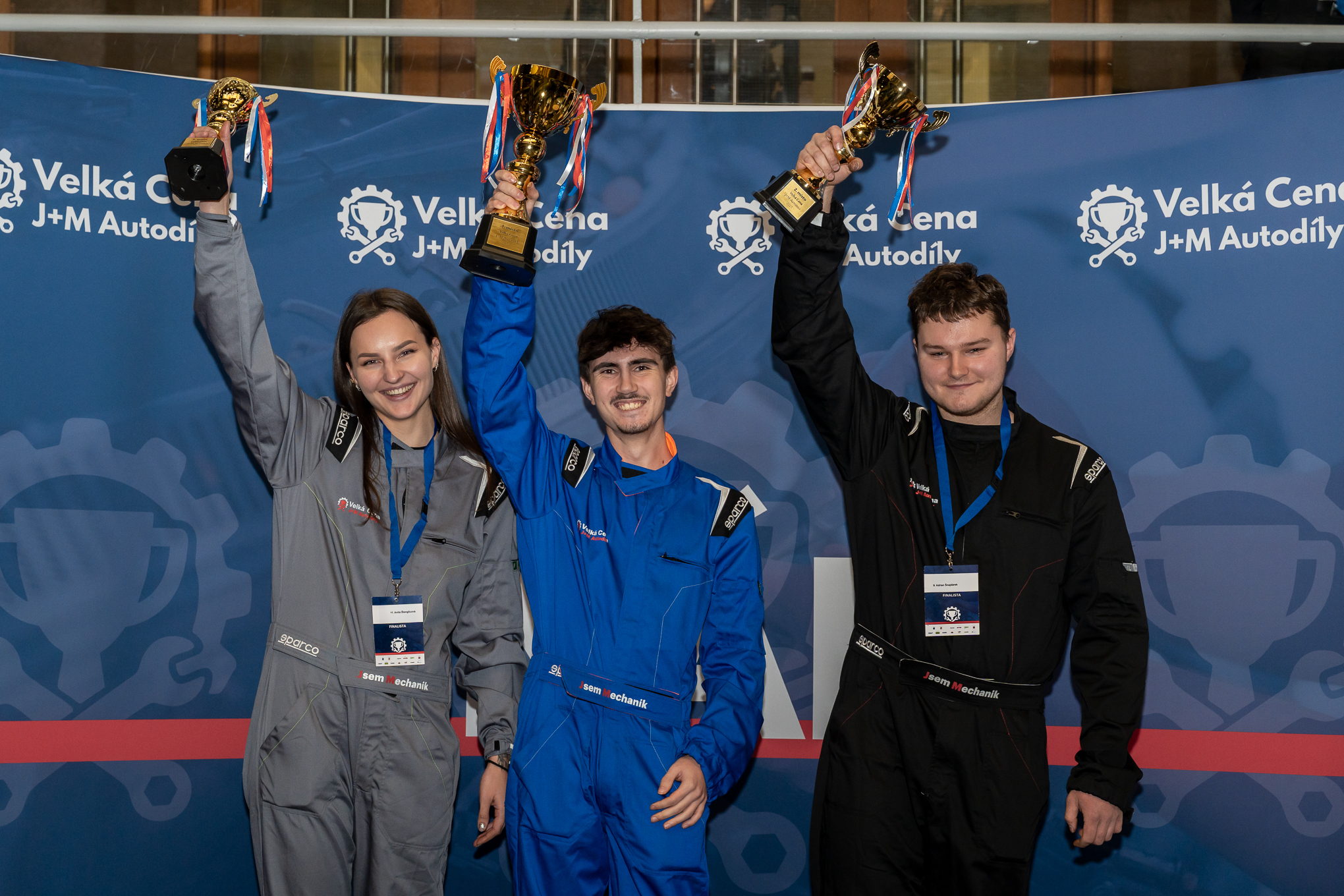 Finále Velké Ceny J+M Autodíly ukázalo sílu mladých techniků i podporu průmyslu