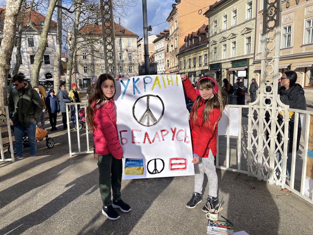Běloruská exilová vůdkyně přijela do válčící Ukrajiny posílit spolupráci